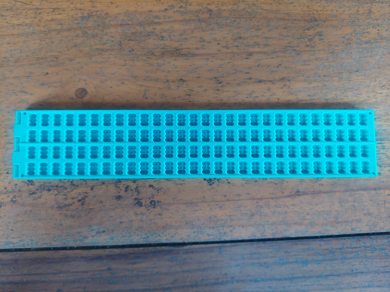 La règle Braille imprimée en PETG