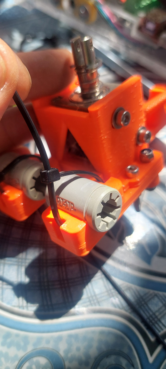 Replacing zip tie